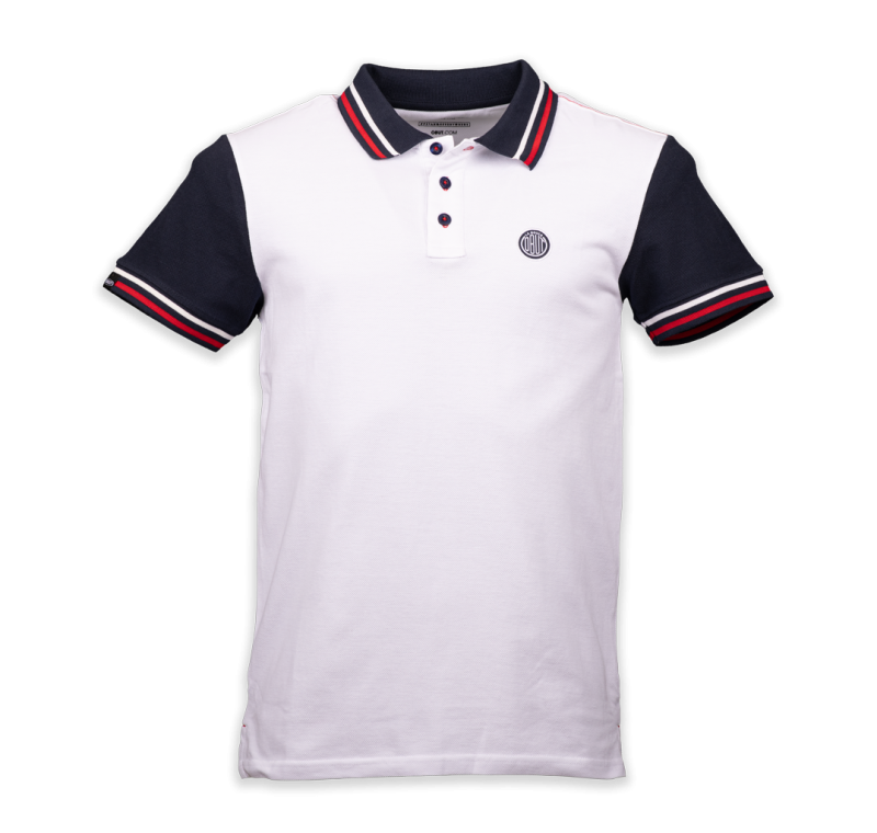 Polo homme blanc
