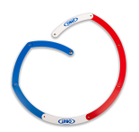 Círculo de petanca plegable azul blanco rojo Círculo de petanca plegable azul blanco rojo