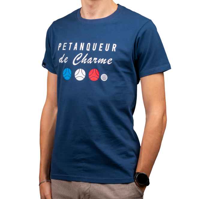 Charming pétanque T-shirt Charming pétanque T-shirt