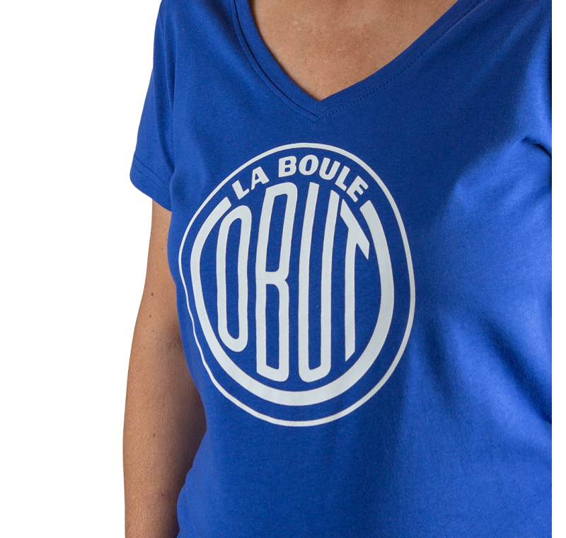 Blå t-shirt dam Blå t-shirt dam