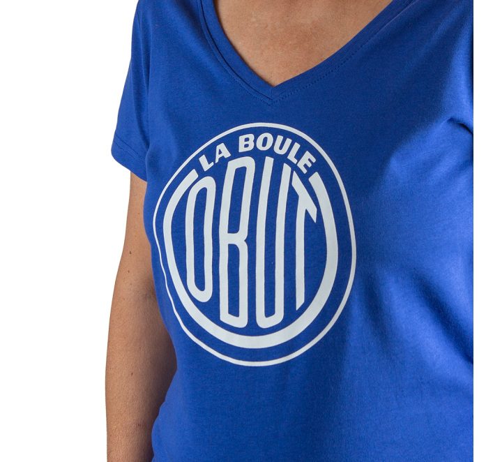 Blå t-shirt dam Blå t-shirt dam