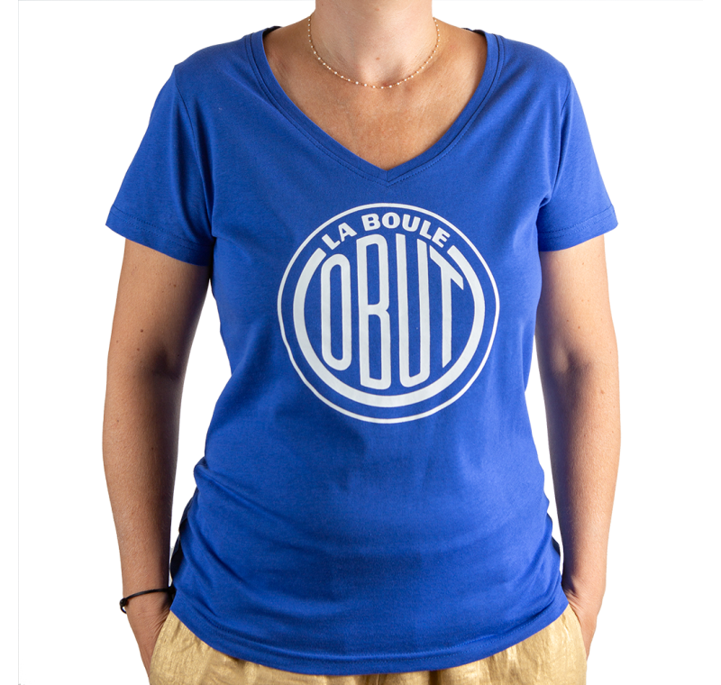 Blå t-shirt dam Blå t-shirt dam