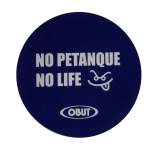 Sticker blau no petanque no life Sticker blau no petanque no life