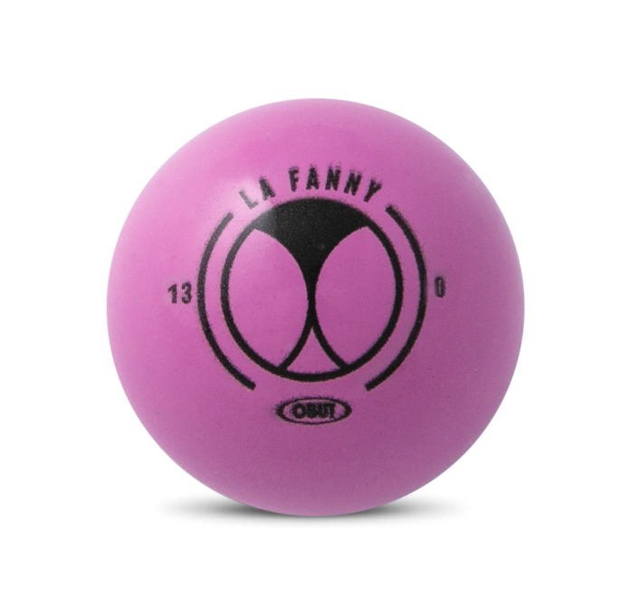 Pinkfarbene Zielkugel Fanny Pinkfarbene Zielkugel Fanny