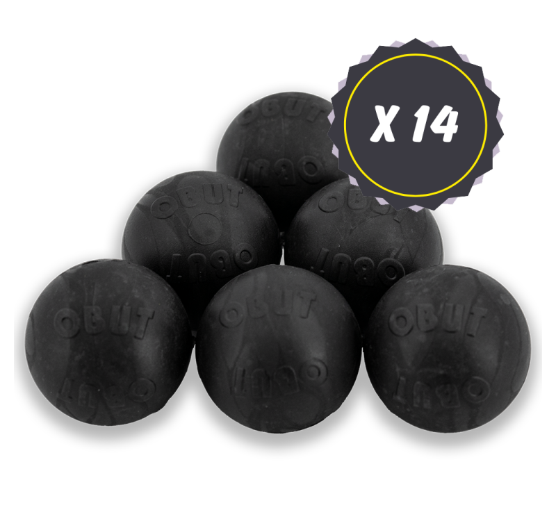 Lot von 14 Einheiten mit je 6 Zielkugeln, magnetisch Lot von 14 Einheiten mit je 6 Zielkugeln, magnetisch