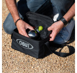 Reportertasche 3 Kugeln schwarz/grau