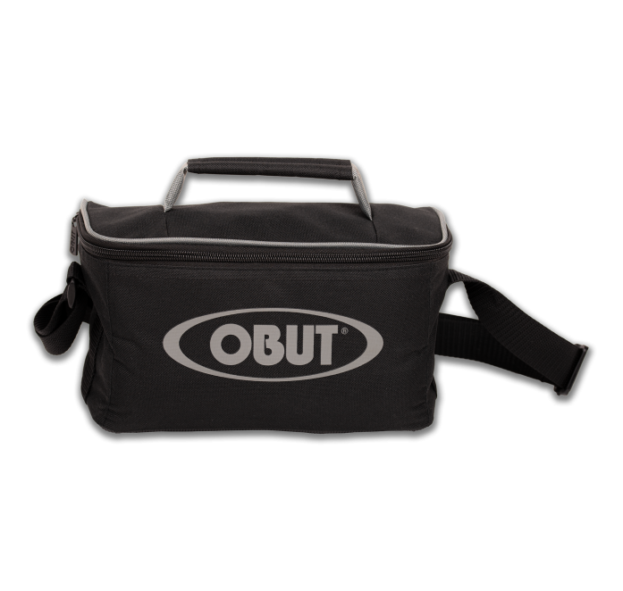 Bolsa Reporter para 3 bolas en negro/gris