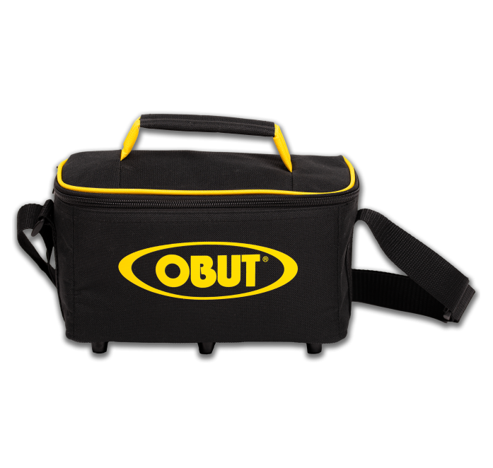 Reportertasche 3 Kugeln schwarz/gelb