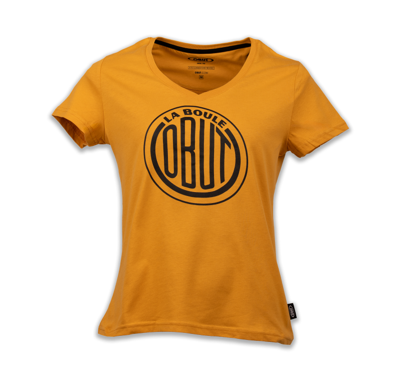Tee-shirt femme moutarde Tee-shirt femme moutarde