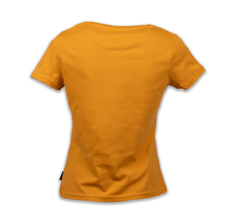 Tee-shirt femme moutarde Tee-shirt femme moutarde