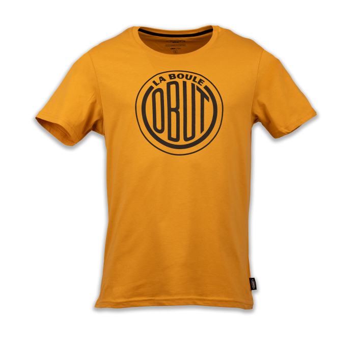 Senfgelbes Herren-T-Shirt Senfgelbes Herren-T-Shirt