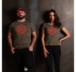 Tee-shirt femme kaki Tee-shirt femme kaki
