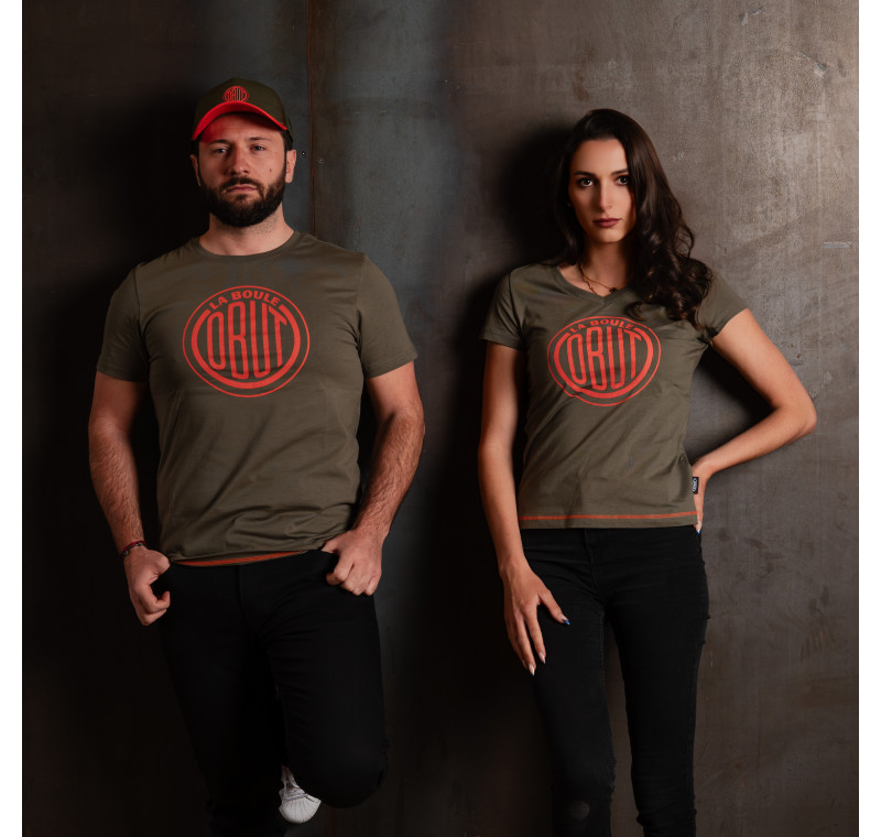 Camiseta de mujer caqui Camiseta de mujer caqui