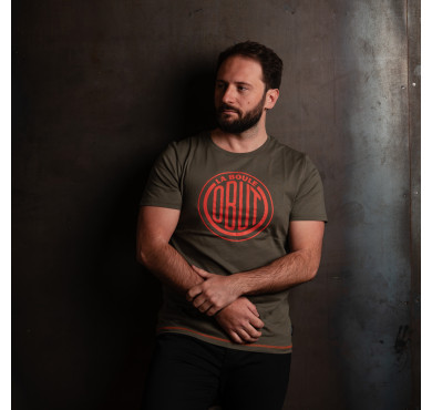 Camiseta de hombre caqui