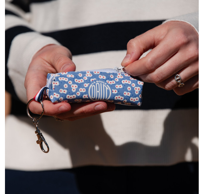 Mini trousse fleurie Mini trousse fleurie