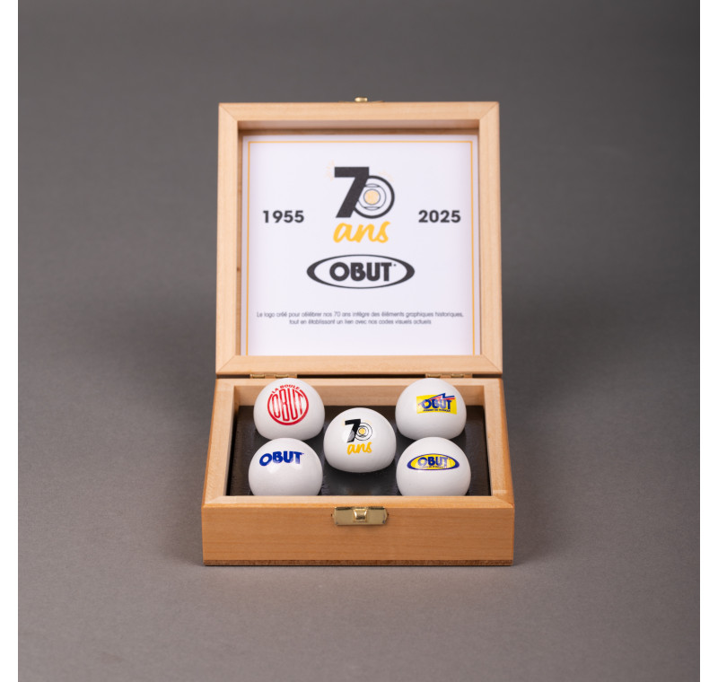 Estuche de Colección – 5 Boliches – 70 Aniversario
