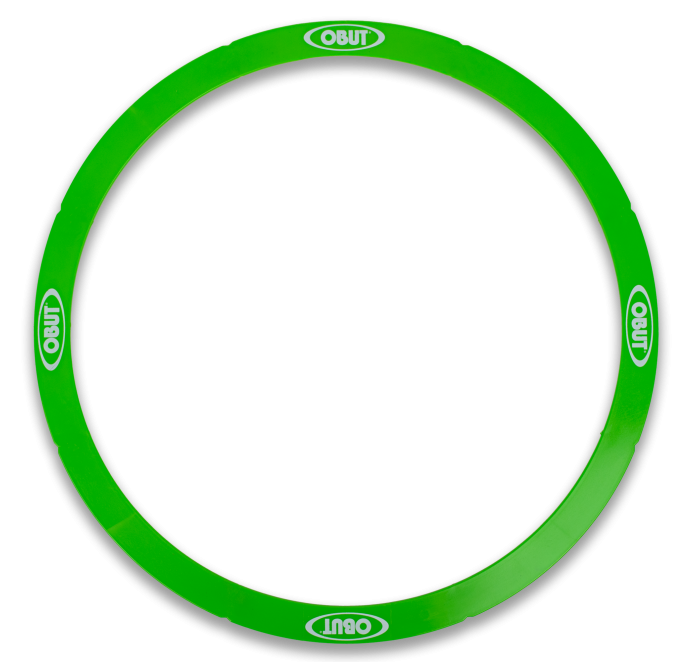 Cercle de pétanque rigide vert
