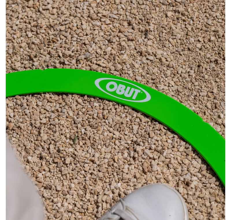 Cercle de pétanque rigide vert