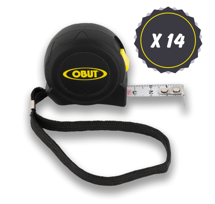 14 Obut pétanque tape measures 14 Obut pétanque tape measures