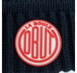 Blauwe muts met vintage Obut-logo Blauwe muts met vintage Obut-logo
