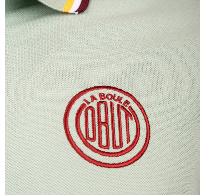 Polo homme vert "MANUFACTURE" Polo homme vert "MANUFACTURE"