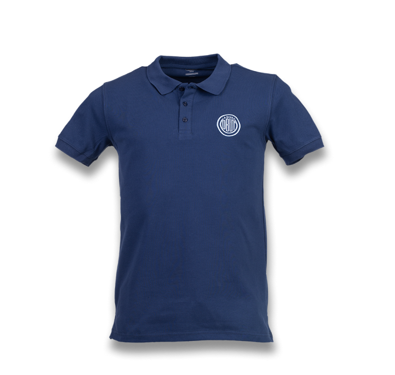 Herenpolo in marineblauw Herenpolo in marineblauw