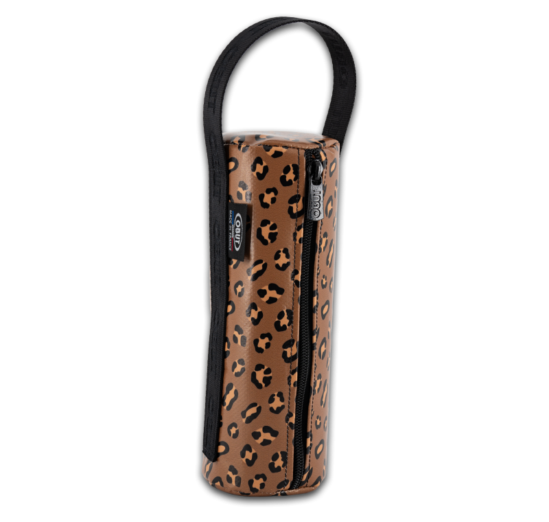 Leopardväska