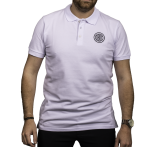 weißes Herren-Polohemd