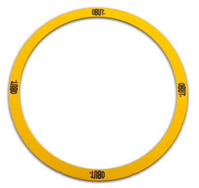 Geel Obut cirkel