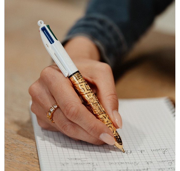 BIC® 4 Colores™ BIC x Obut x Tournaire – Bronce Amarillo