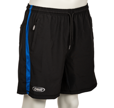 Black sports shorts with...