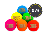 14 filets de 6 buts colorés 14 filets de 6 buts colorés