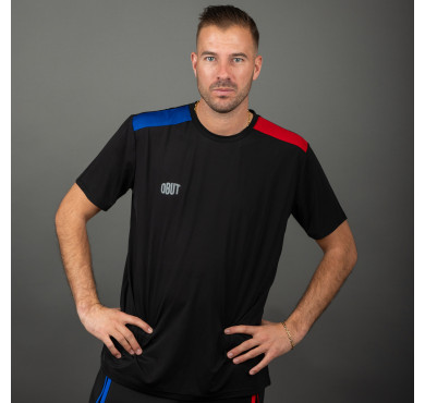 Schwarzes Trainingsshirt