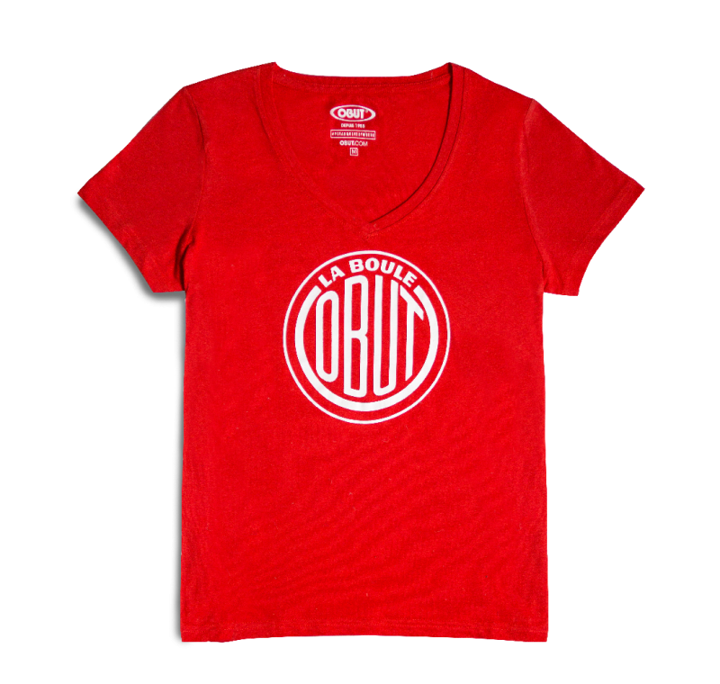 Camiseta roja para dama Camiseta roja para dama