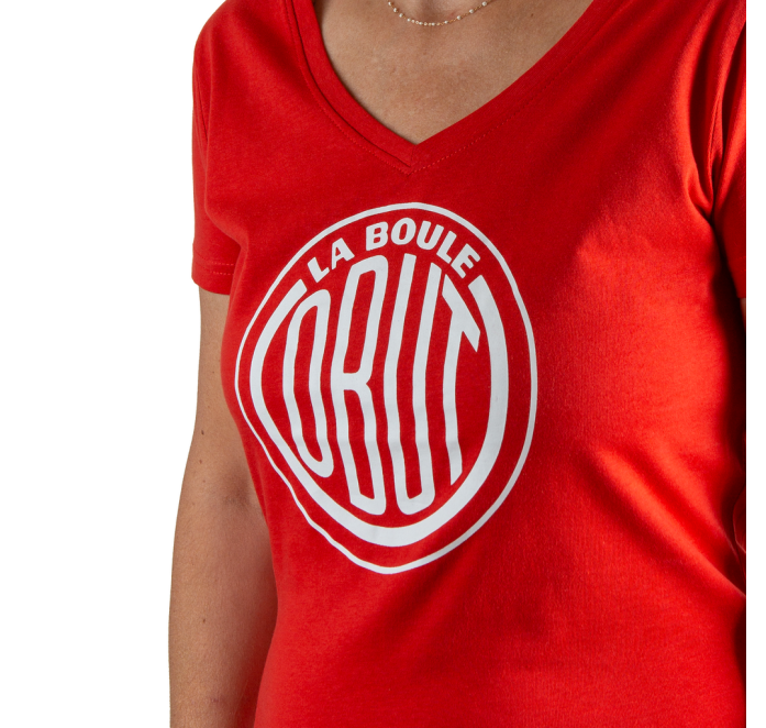 Tee-shirt femme rouge Tee-shirt femme rouge