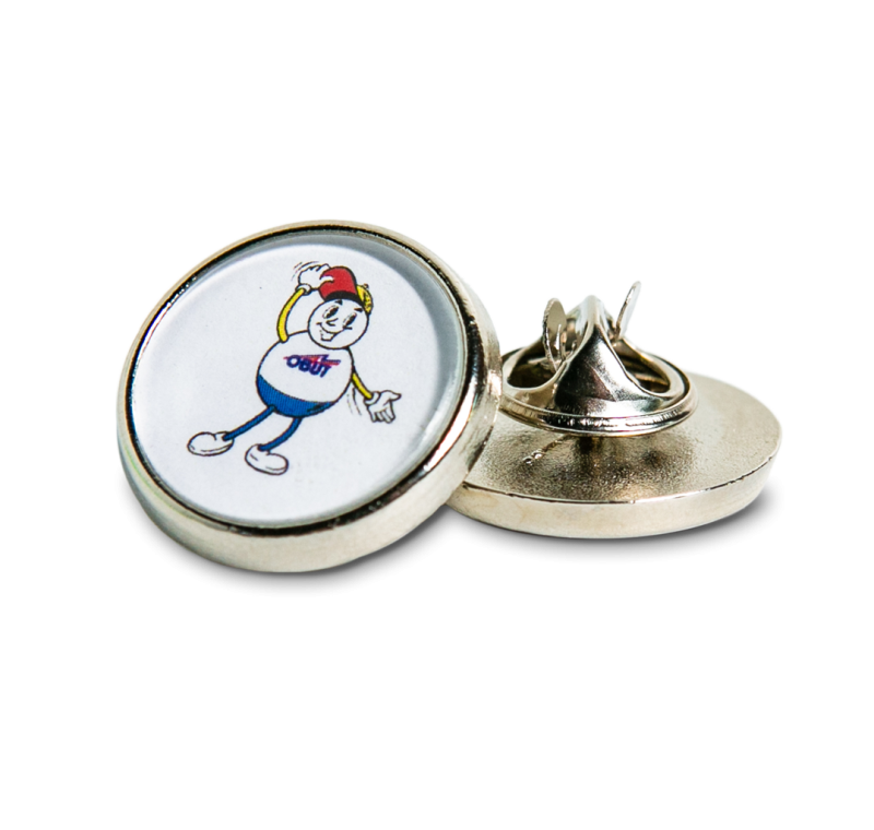 Boulobutus pin badge Boulobutus pin badge