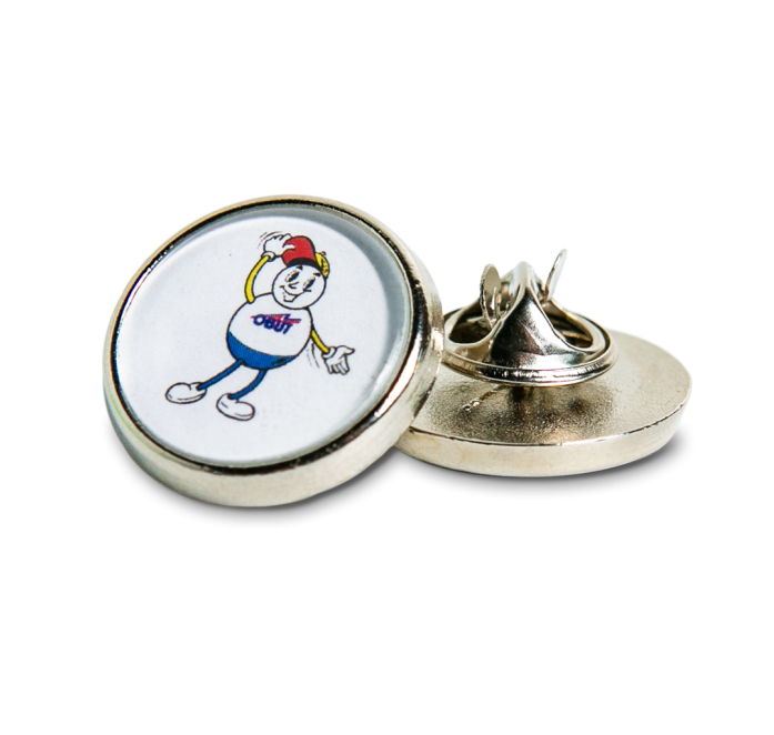 Boulobutus pin badge Boulobutus pin badge