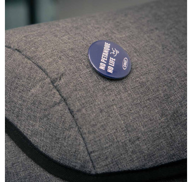 Badge No petanque no life