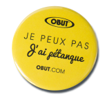 Je peux pas j'ai PETANQUE badge Je peux pas j'ai PETANQUE badge