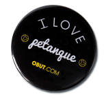 Badge I love pétanque