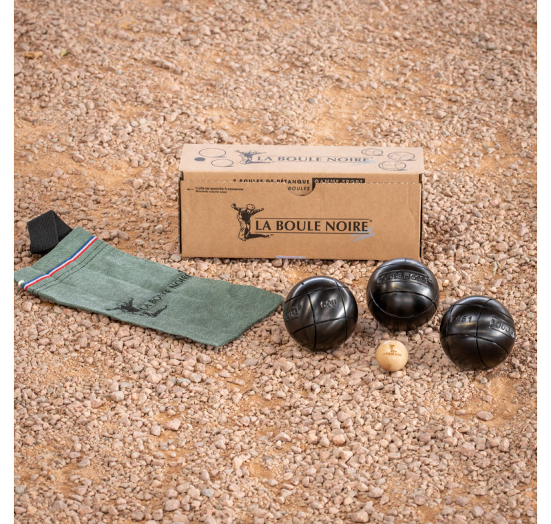 Boule Noire COU striée