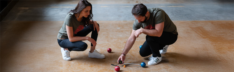 Weiche Petanque-Kugeln Indoor & Outdoor | Obut