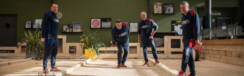 Pétanque-Legendenkurs mit Champions | OBUT