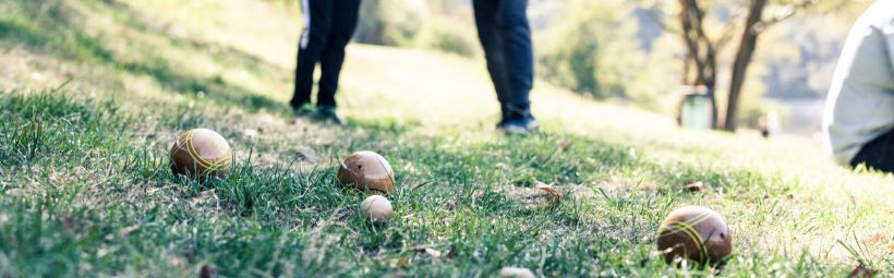 Bolas de petanca junior para niños de madera | Obut