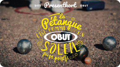 Obut presentkort